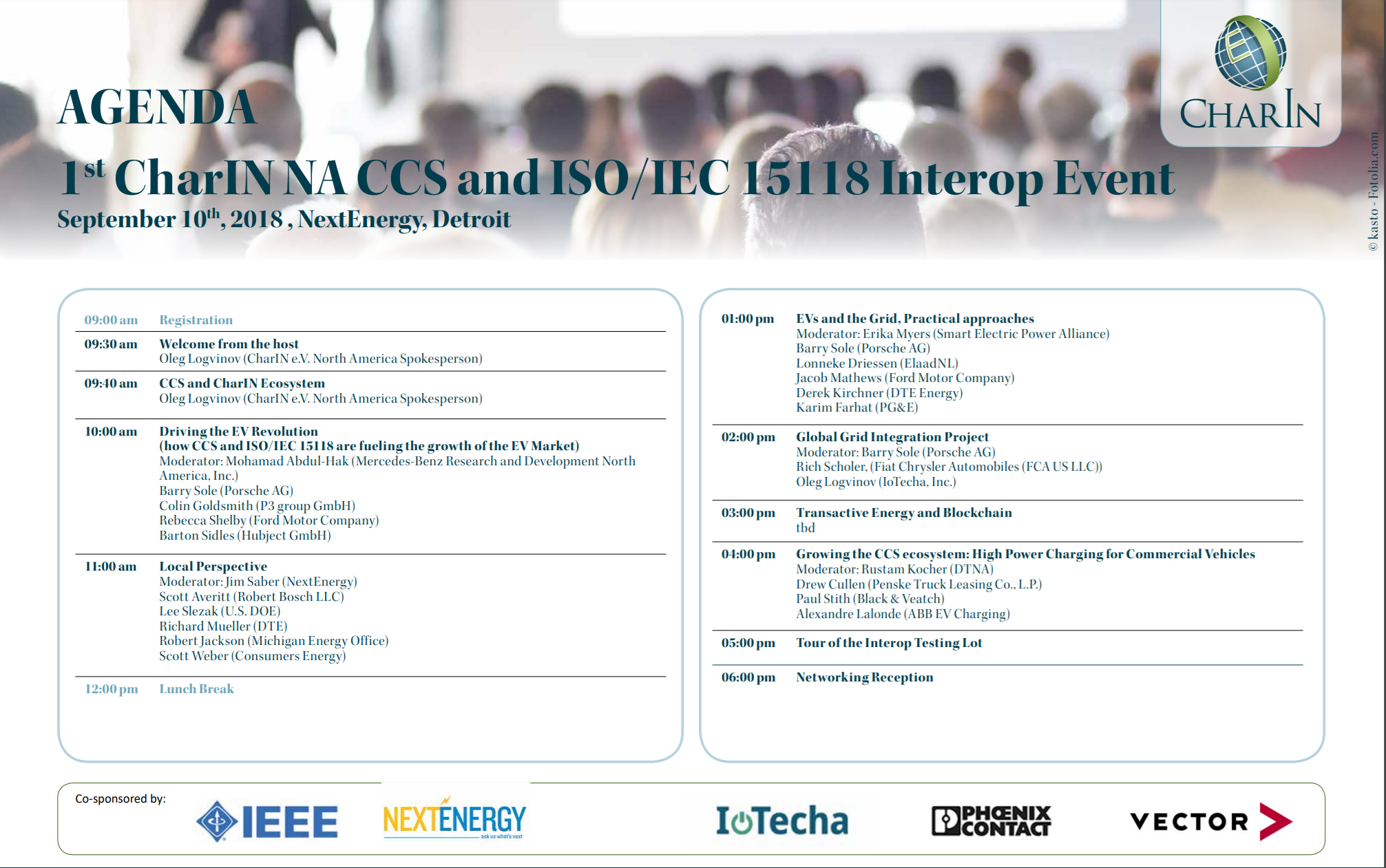 DO NOT MISS THE 1ST CHARIN NA CCS AND ISO/IEC 15118 INTEROP EVENT – AN OPPORTUNITY TO SEE THE FUTURE OF THE EV INDUSTRY!