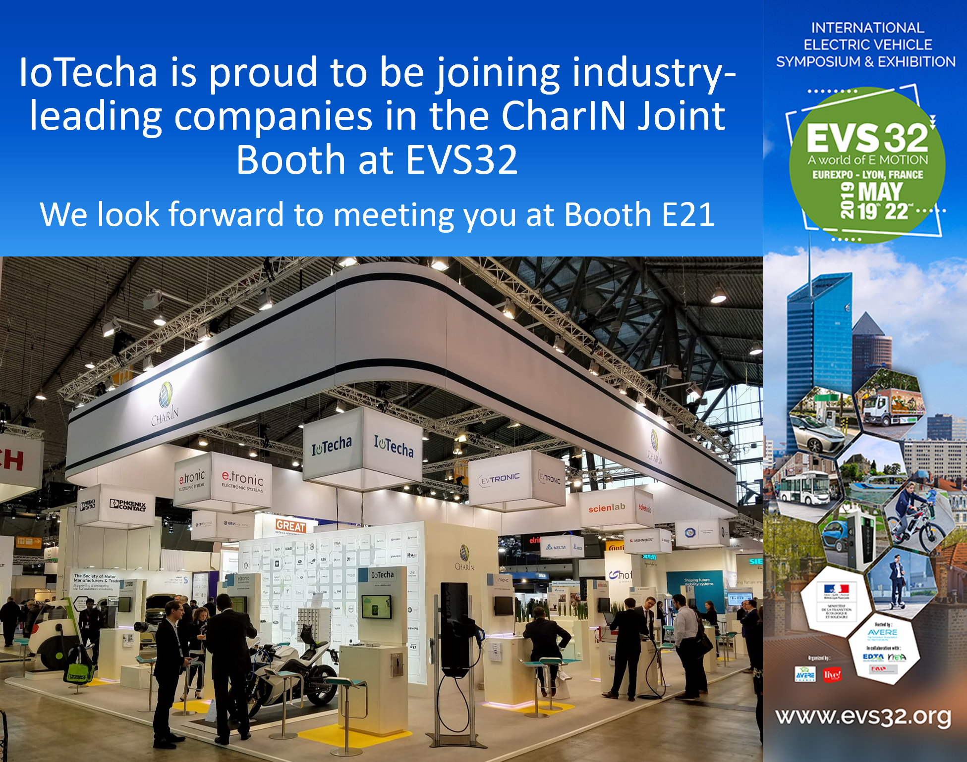 IOTECHA EXHIBIT AT EVS32 COMES ON THE HEELS OF THE RECENT ANNOUNCEMENT OF OUR NEW STRATEGIC PARTNER AND INVESTOR, HAGER GROUP.!