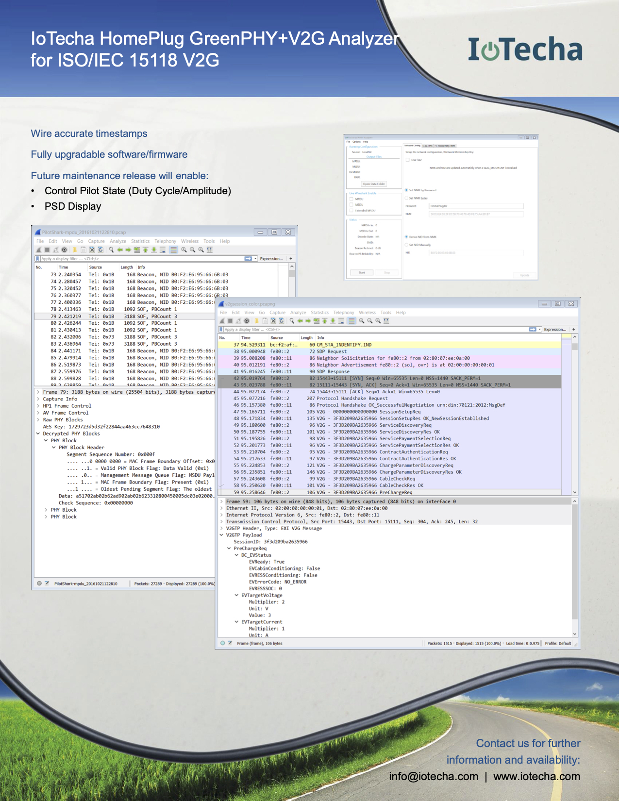 IoTecha's Protocol Analyzer for ISO/IEC 15118