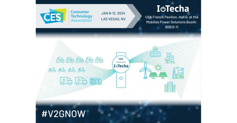 We are excited to showcase the latest advancement in V2G technology utilizing our EV Charger platform at #CES2024!